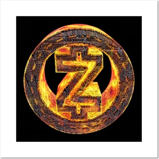 3D Zcash - Lava Posters and Art